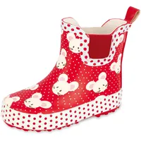 Beck Mädchen muizen Gummistiefel, Rot, 19 EU