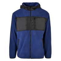 URBAN CLASSICS Micro Fleece Jacke Space Blue XL