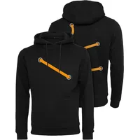 Mister Tee Laces Kapuzenpullover Black XS