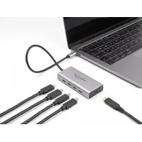 DeLock USB 10 Gbps USB Type-C Hub mit 4