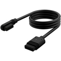 Corsair iCUE LINK Kabel, 90° gewinkelt, 600mm, schwarz