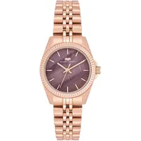 RHODENWALD & SÖHNE - Quarzuhr Cassina in Roségold Edelstahl