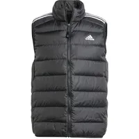 Adidas Essentials 3-Streifen Light Daunenweste schwarz L