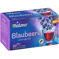 Meßmer Blaubeere 20 Teebeutel | Glutenfrei | Laktosefrei |