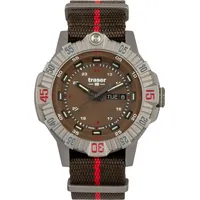 TRASER H3 110669 Tactical Braun Titan Herrenuhr 46mm 20ATM