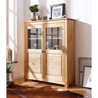 Home Affaire »Rauna«, Vitrine, Breite 111,6 cm, aus massiver