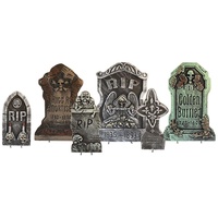 Europalms Halloween Grabsteinset "Friedhof