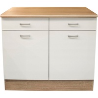 BASIC by Balculina Unterschrank »Andy«, Breite 100 cm weiß