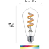 WIZ Colors LED Birne 6.3W E27 ST64