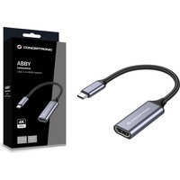 Conceptronic ABBY09G USB-C-zu-HDMI-Adapter, 4K 60Hz