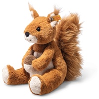 Steiff Soft Cuddly Friends Phil Eichhörnchen 20cm, rotbraun sitzend,