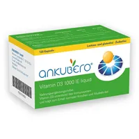 Ankubero Gmbh ANKUBERO Vitamin D3 1000 I.E. Liquidkapseln