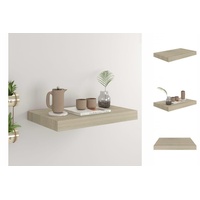 VidaXL Schwebendes Wandregal Eichefarben 40x23x3,8 cm MDF