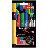 Stabilo Pen 68 Max 6 St. Mehrfarbig