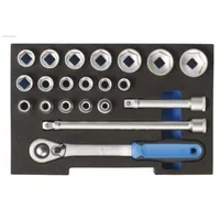 Gedore 2836017 EI-1100 CT1-19 Schaumstoffmodul 1/2 L-BOXX 136 leer