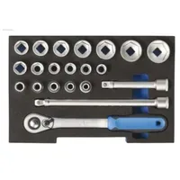 Gedore Schaumstoffmodul 1/2 L-BOXX 136 leer silber