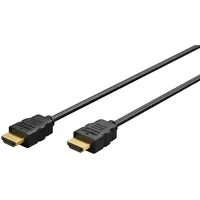 Goobay HDMI-Kabel 60626 Stecker/Stecker 10 m Schwarz