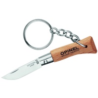 Opinel Mini-Messer, Größe 2, mit Anhänger, Braun, One Size