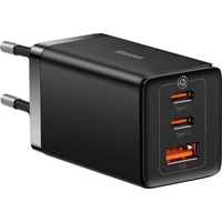 Baseus GaN5 Pro 2xUSB-C + USB 65W (black)