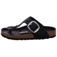 Birkenstock Gizeh Big Buckle LEOI Black HEX in Schwarz
