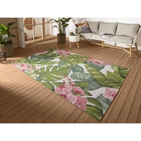 HANSE HOME Tropical In- Outdoor Teppich – Flachgewebe Aussenteppich,