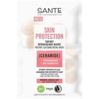 Sante Skin Protection Beruhigende Gesichtsmaske mit Ceramiden und Traubenkernöl