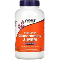 NOW Foods Glucosamine & MSM Vegetarian 240 vcaps