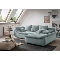 INOSIGN Ecksofa »Imola, bequem, aktuelle Steppung im Sitz, L-Form,