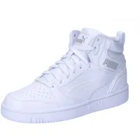 Puma Rebound V6 Mid-Top Sneaker Kinder 05 white/cool light