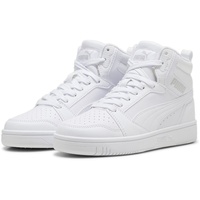 Puma Rebound V6 Mid-Top Sneaker Kinder 05 white/cool light