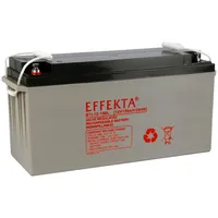 EFFEKTA BTL 12-150L Blei-Vlies Akku AGM VRLA 12V 150Ah