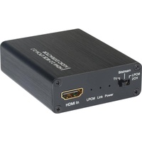 TECHLY HDMI Audio-Extractor auf LPCM 2CH 3D (0.08 m,