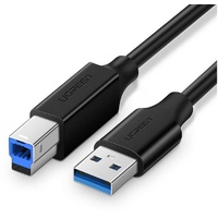 UGREEN Druckerkabel usb-a - usb-b 2m, schwarz (US210)