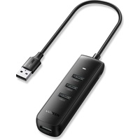 UGREEN CM416 (USB A), Dockingstation + USB Hub, Schwarz