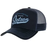 Stetson Trucker Cap Basecap Snapback Truckercap Meshcap dunkelblau One