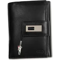 IMPPAC Old River Geldbörse Damen Herren Portemonnaie schwarz