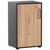 MÖBELPARTNER Aktenschrank Aino, 155719 schwarz 1 Fachboden 51,0 x