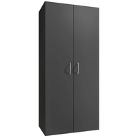 Sconto Xora Mehrzweckschrank Multiraumkonzept - grau ¦ Maße (cm):