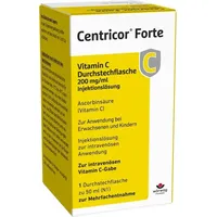 Wörwag Pharma Centricor Forte Vitamin C Dstfl.200mg/ml Inj 50ml