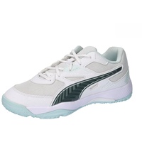 Puma Solarflash Jr Ii Indoor Court Shoe, White Nitro