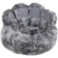 Nobby Hundebett Paw rund Ø 75 cm grau