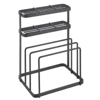 Metaltex Tokyo LAVA Knife and Chopping Board Organiser TouchTherm,