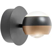 Trio Select LED-Wandleuchte Orbit Alu, Eisen, Stahl & Metall