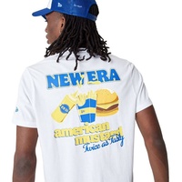 New Era Food Graphic 60416411 Kurzarm-t-shirt - White -