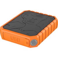 Xtorm XR201 Rugged Powerbank 10000 mAh Li-Ion Orange, Schwarz