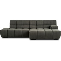 Designwerk Ecksofa »Cielo«, mit Sitztiefenverstellung grau