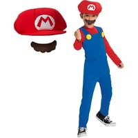 Nintendo SUPER MARIO Disguise Offizielles Nintendo Kostüm Mario Kart