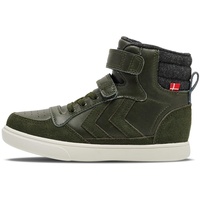 Hummel Stadil Winter HIGH JR Sneaker, Forest Night, 35