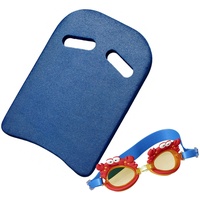 Best Sporting Schwimmbrett Set mit Schwimmbrille Kinder ab 6