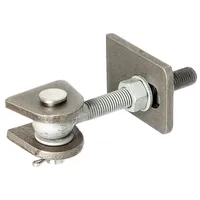 GAH Alberts Alberts Torband f.180° Öffn,kurz,Schrauben,etc.fvz.,Bolzen,etc.VA,z.Anschweißen,M16,VE1